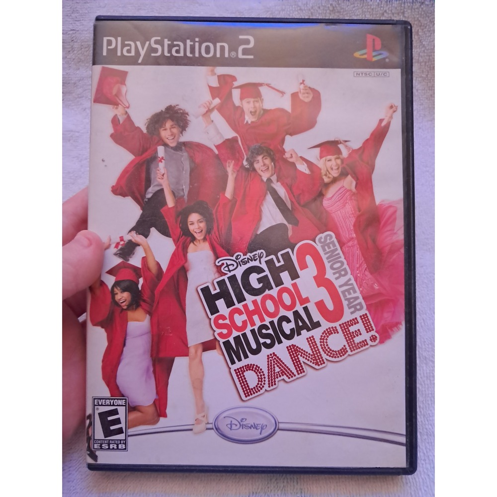 Disney High School Musical 3 Senior Year Dance Sony‎ PlayStation 2 PS2 Game CIB